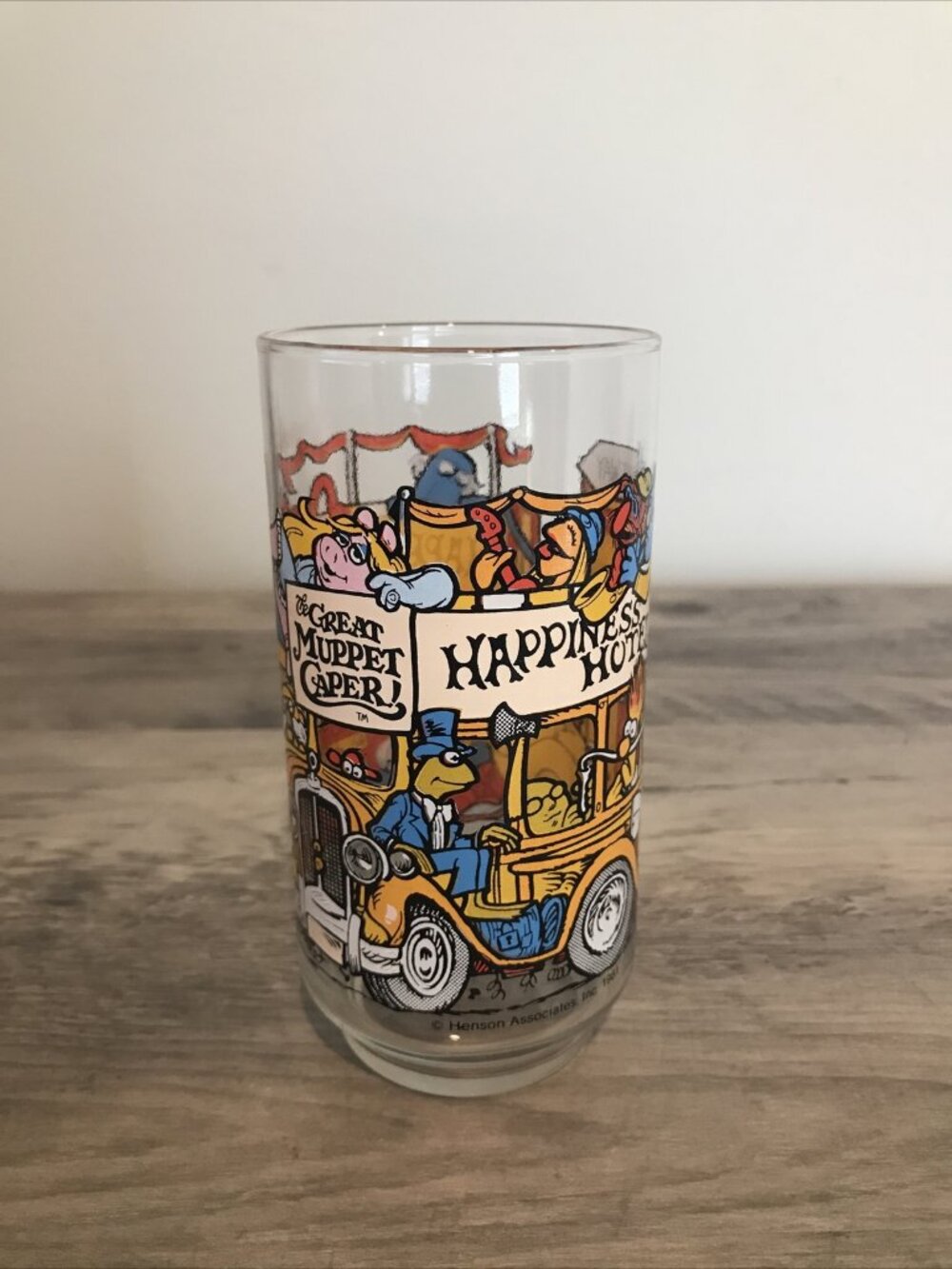 1981 McDonald’s The Great Muppet Caper Glass
